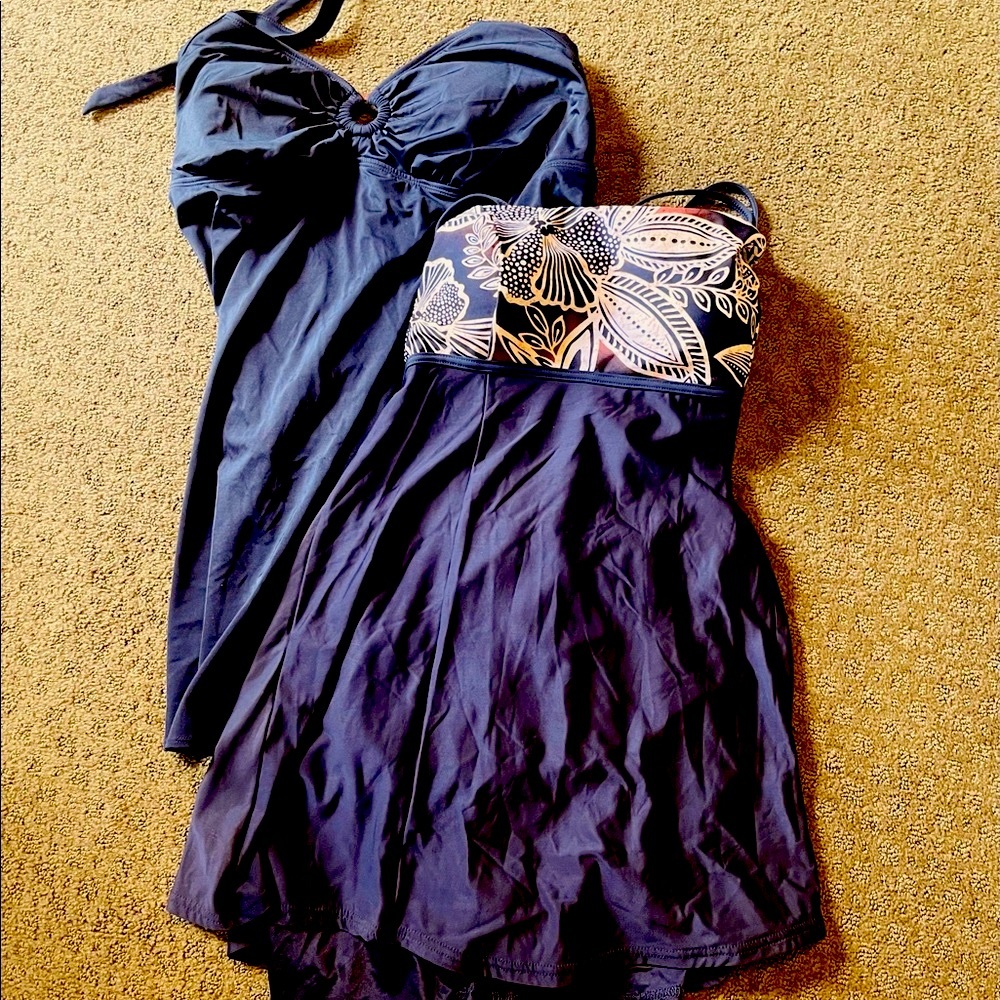 Two, 1 pc bathing suits EUC